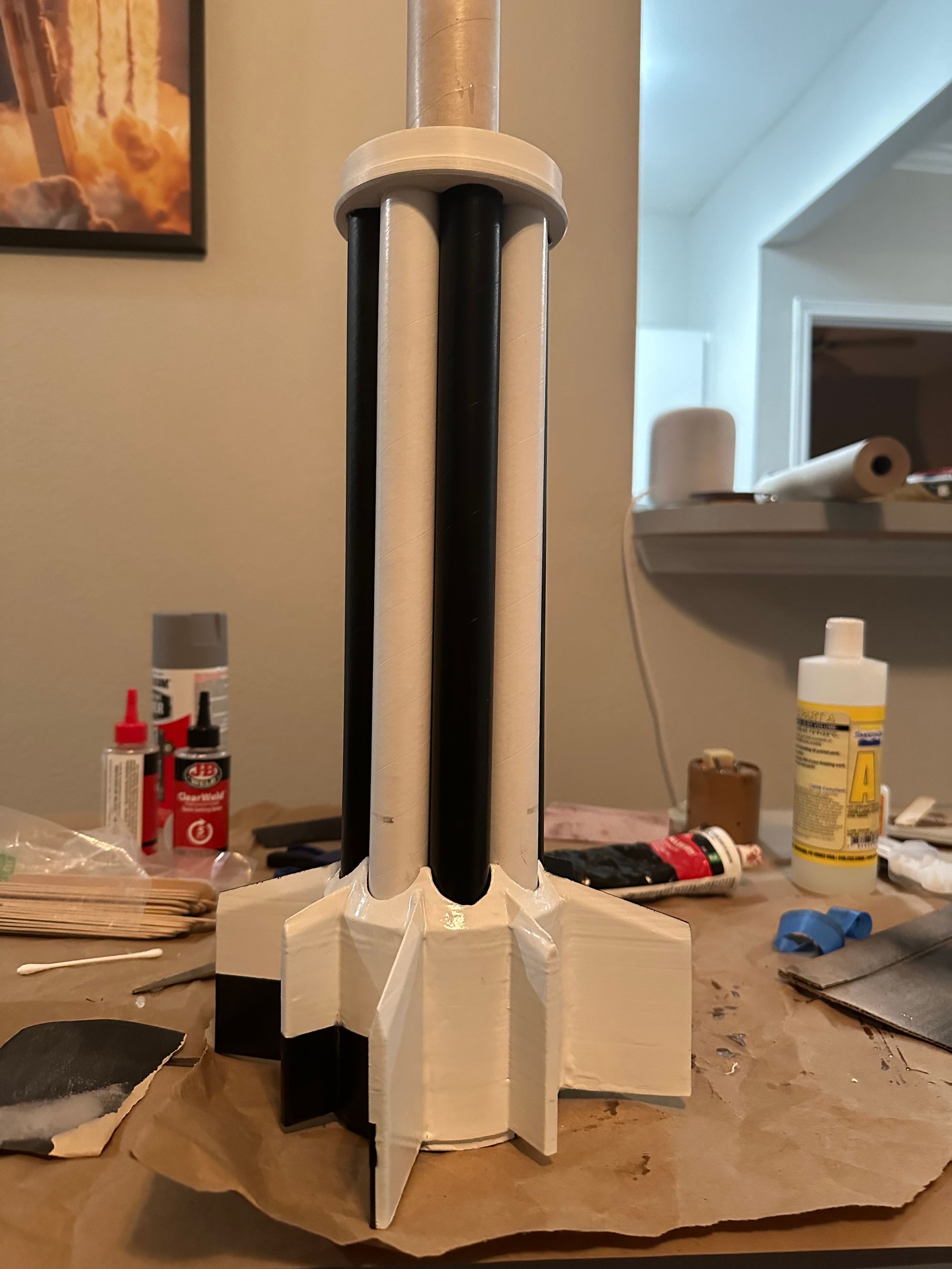 Building a Saturn I-inspired High Power Rocket